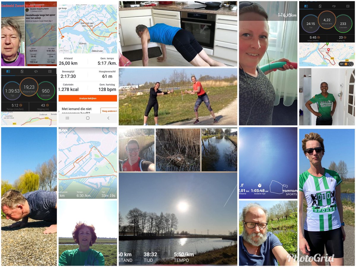 avmtk's tweet photo. Dag 1 van de #gedeeldzweetweekMTK geweldig hoe jullie je zweetdruppels #virtueel overdragen aan diegene die een schouderklop verdienen in deze moeilijke periode #corona #steun #dank #afstandhouden en in #beweging https://t.co/Ce9pOnRaaz