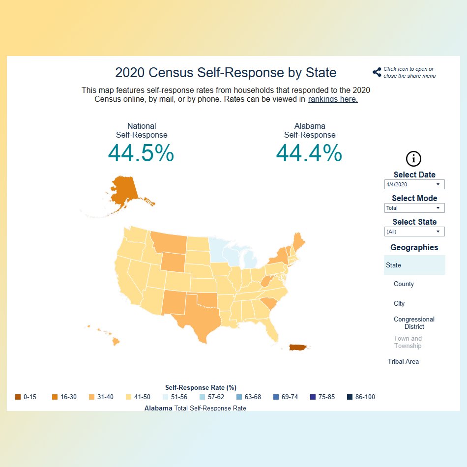 c3coalitionorg's tweet photo. Who was residing at your home on April 1st? Those are the people who need to be on your census, even if their stay was temporary. 

Check out this map from https://t.co/cEoa22OYBR. Our aim is to get the whole country dark blue - 100% participation. https://t.co/YdChTnmSwQ