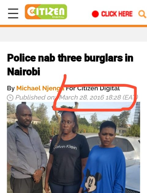 RealNickBoss's tweet photo. Hey @dkmaraga @FredMatiangi , here comes Elyzabeth Akinyi, the UNTOUCHABLE Woman, arrested and freed FOUR times over similar Crime. Jana alikamatwa tena,🤔🤔🤔. Ni connections ama Ni pesa? 
#UtawezanaChallenge  #Utawezana  Robert Alai Mutahi kagwe Health CAS Mercy Mwangangi https://t.co/2O6vHsaBbS