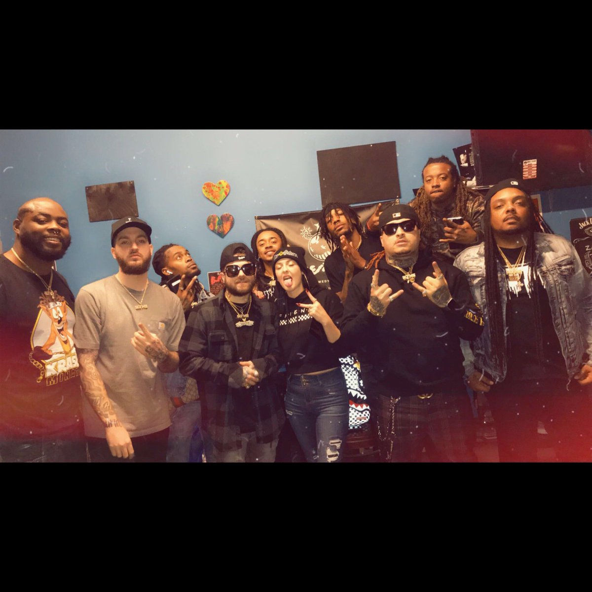 NailVibesByAbbi's tweet photo. @doobie @doobie @doobie @DjHylyte @DjHylyte @DjHylyte @Swaaun @BSECount @KrashMinati FOREVER REPPIN !!! 🖤 #scfmg @SCFMGTheLabel 🦇🔥 https://t.co/RUmyx5Ynnk