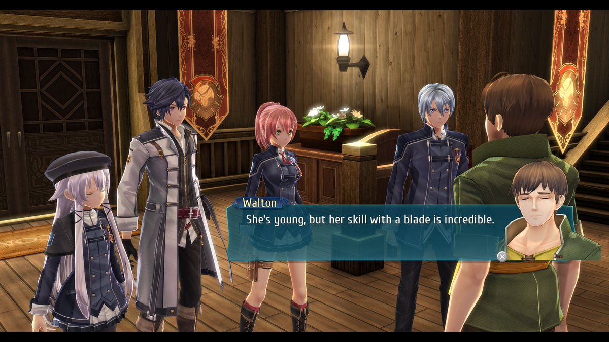 Probably Duvalie because I doubt they are going to re-introduce Laura so soon?  #TrailsofColdSteelIII