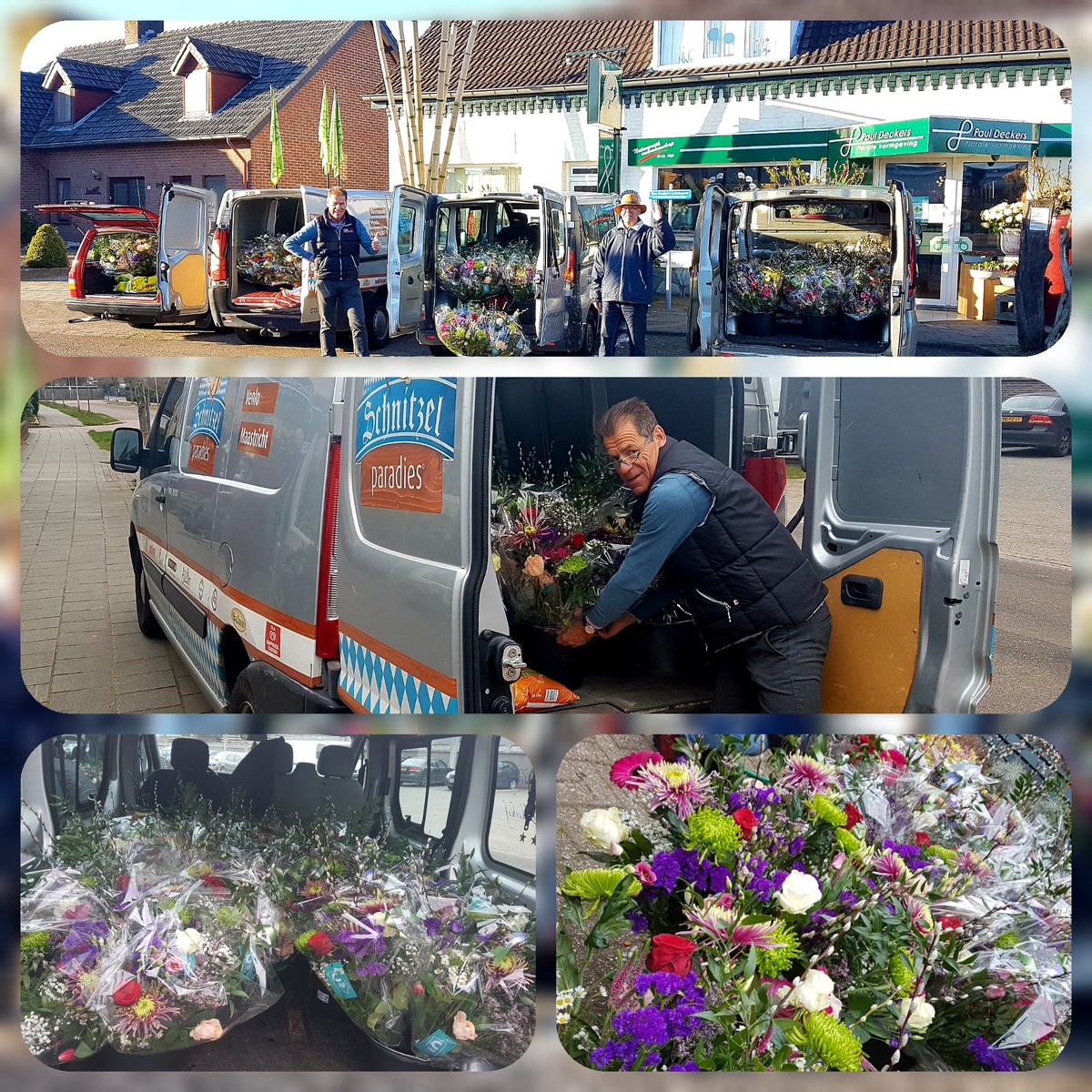 Paulusfloralus's tweet photo. #corona #covid19  In deze crisistijd worden veel mensen in de bloemen gezet voor alle extra inzet. Bloemen spreken de taal van álle mensen. Dit weekend werden door ons bij alle medewerkers van #citaverde bloemen thuis bezorgd: #bedanktvoordebloemen met dank aan #wimcox #coxenco https://t.co/MskJWpIEer