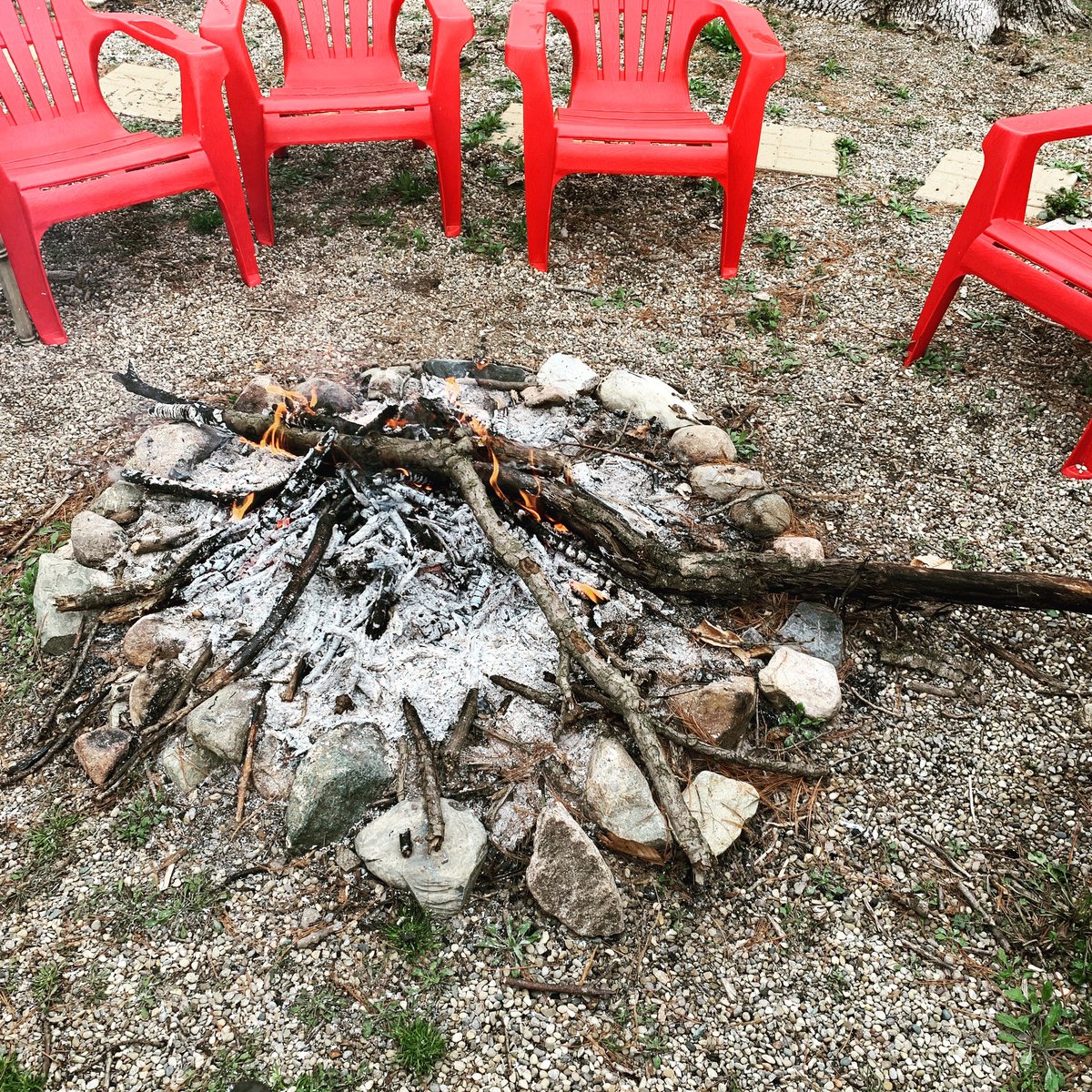 nuthousebrew's tweet image. I have had this fire going for 5 days straight. I’ve started from the hot coals every day &amp;amp; I have decided that it will burn till the corona is gone it has turned into my Olympic flame and it will stay burning to the end. #quarantine #coronavirus #Firegood #olympics #olympicflame