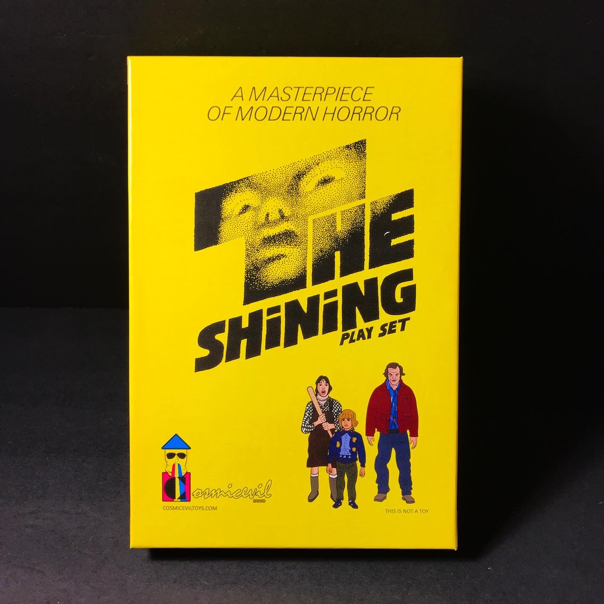 CosmicEvilToys's tweet image. Happy Sunday! Dropped the first of my custom #Colorforms and what a doozy! #theshining playset! 

#doctorsleep
#room237
#stephenking