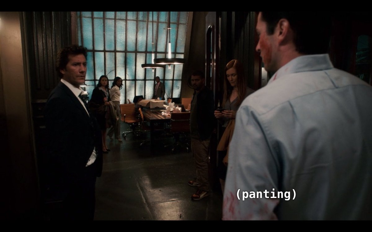 we know that Scandal later de-centralizes OPA, but look at how them! so cute. and the getting to know the space of it all. so many wide shots inside of the office. featuring the whole original team. #Scandal  #Scandalversary