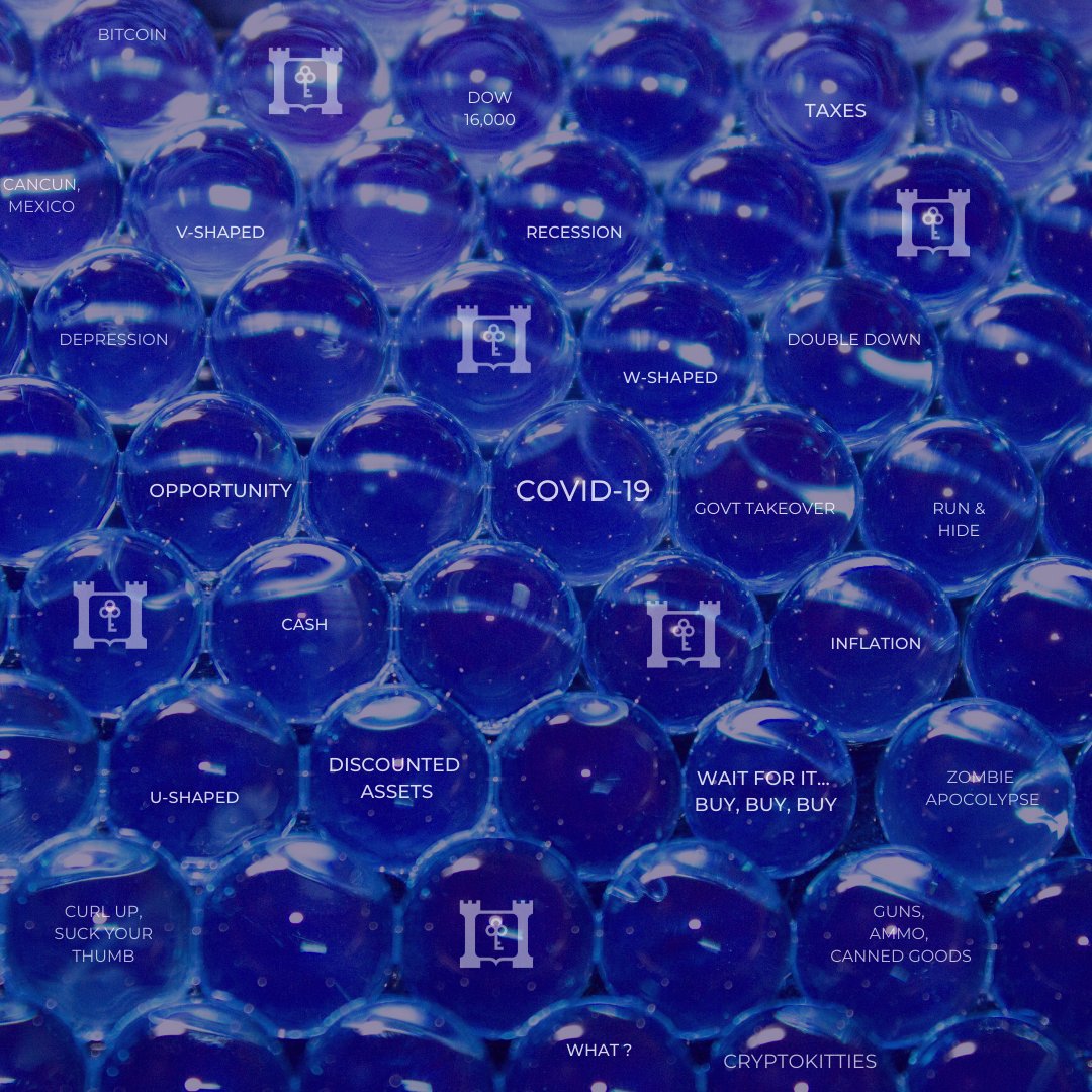 What does your crystal ball say?  How will you approach this market? 
Curl up and suck your thumb or plan an attack?

#COVID #CRE #Mortgages #mortgagebrokers #realestate