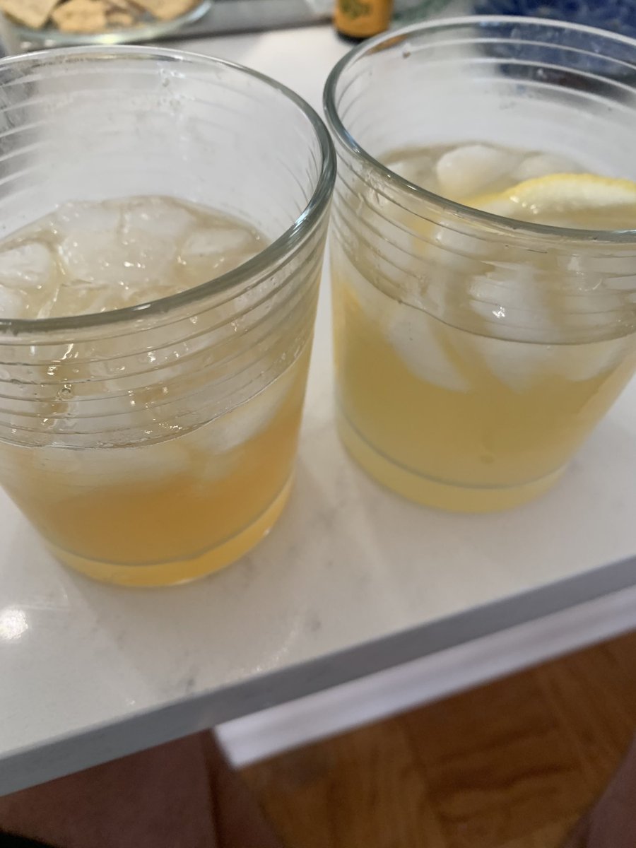 therealbriggs's tweet photo. Spoiler alert. “Whisky lemonade” and “whisky sour” taste the same. Now I gotta drink both. 🥺🤷‍♂️ https://t.co/Wfa4WePneI
