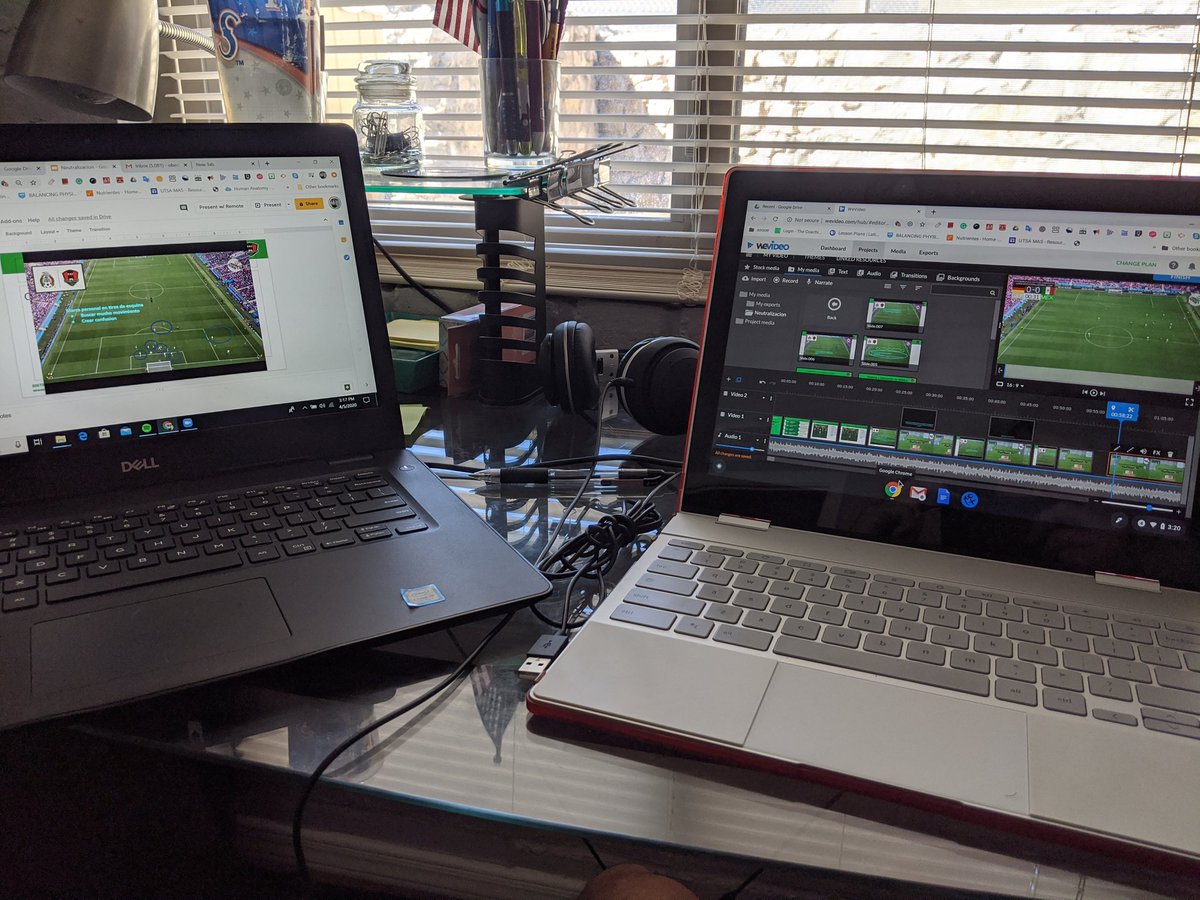 Coach_Obed's tweet photo. Trying to do some match analysis without the real software. 😞 Using a combination of @googleslides and @WeVideo. Not the most professional option but making the most of it. Any suggestions out there on what to use on a Chromebook? #matchanalysis #coachinghelp #tacticalanalysis https://t.co/ehqlz8iOvf