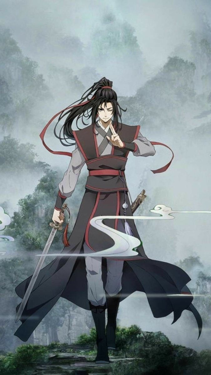 And a bb Wei Wuxian from the donghua! Just to round it out :)  #ACNHDesign  #WeiWuxian  #MDZS