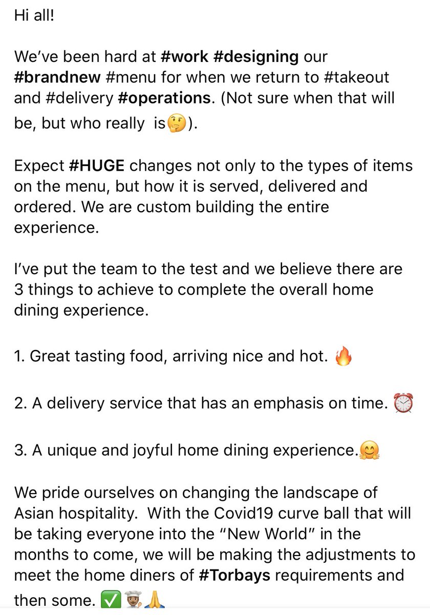 IndiYangTorquay's tweet photo. Look forward to serving you very soon Torbay. #Staysafe

 #food #homedining #takeout #delivery #newworld #newworlddining
#rice #spice #asia #Bombay #streetfood #turmeric #cumin #coriander #menu #masala #jalfrezi #northlambfry #rehanuddin #bombayexpress https://t.co/Kke5uEFmb9