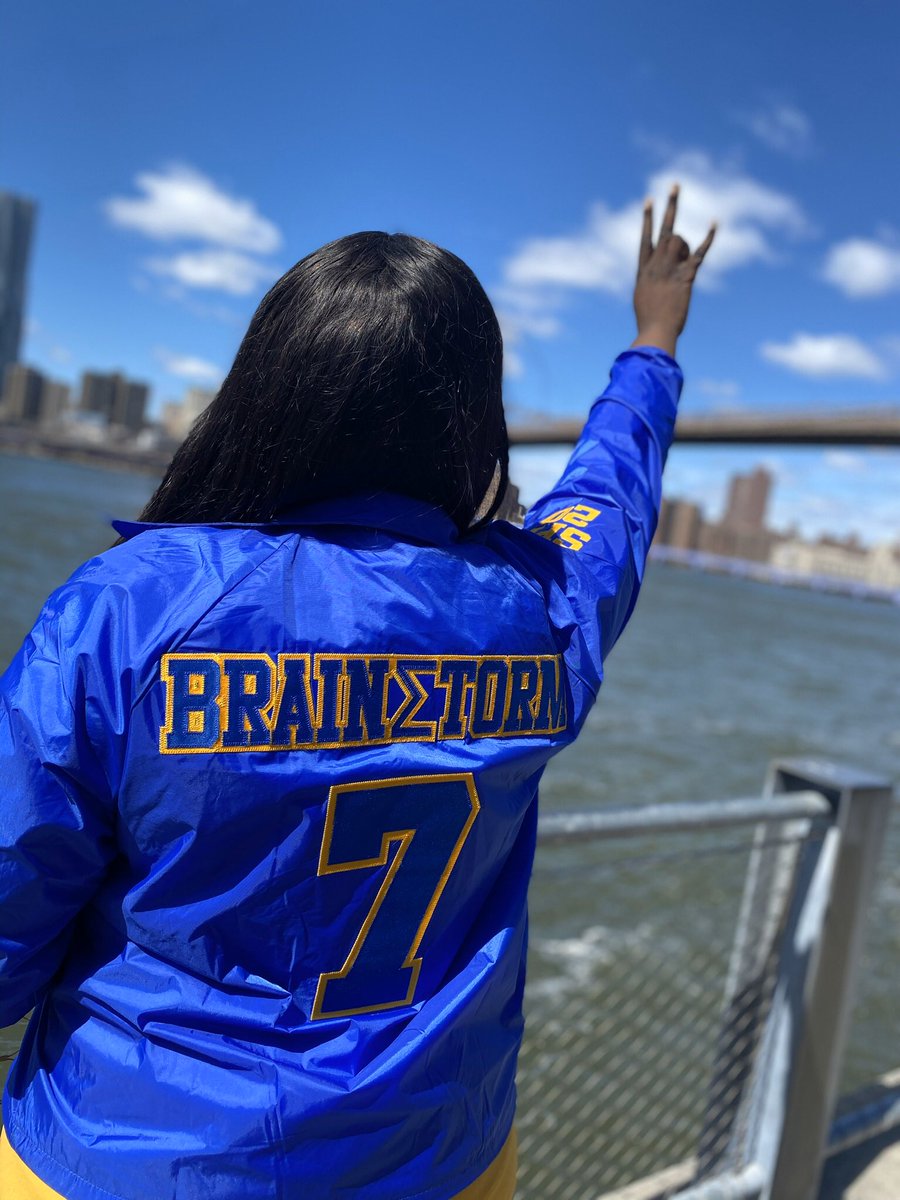 iampreciousnkem's tweet photo. The power of my mind is a force to be reckoned with! and thats why they call me BrainΣtorm!! 🧠⛈ The Legacy Continues 🐩💛💙
•
•
•
#TailClubNeverFailClub💯 #7In7Out #SGRHO #PrettyPoodle
#GoldenLine #SigmaGammaRho
#Spring2020 https://t.co/EUJ2ISXucQ
