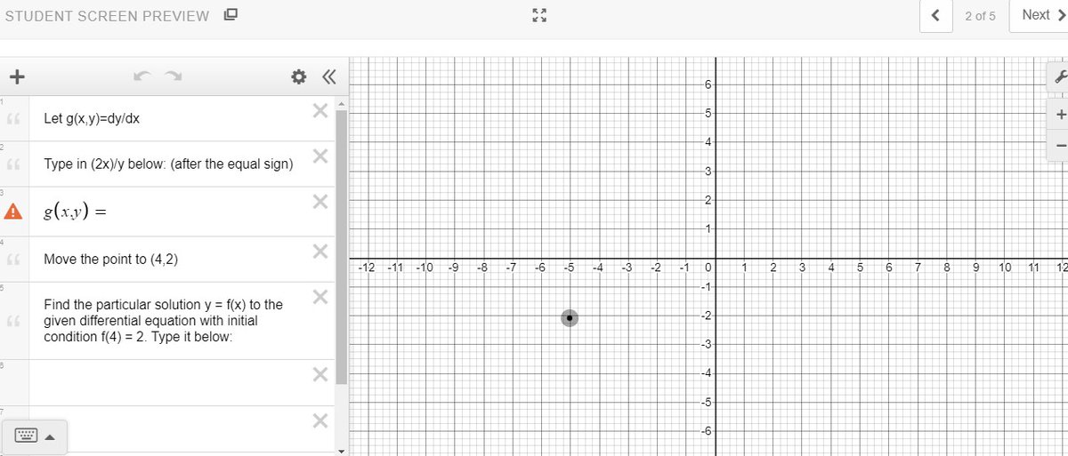 girlmathx2's tweet photo. Created two slope field @madewithDesmos activities for #APCalcAB. I think students will benefit from the online practice! https://t.co/muyEm9iOtJ

https://t.co/TdFxNMtBAm

#iteachmath #Desmos #Slopefields #differentialequations https://t.co/NrFJNMauQk