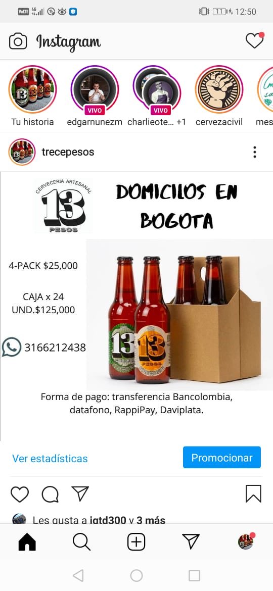 NTraslav's tweet photo. Cerveza ARTESANAL a domicilio BOGOTANOS https://t.co/OuGusXB4C1