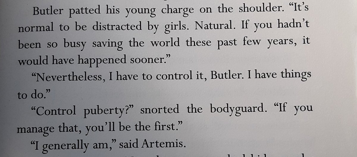 artemis vs. puberty