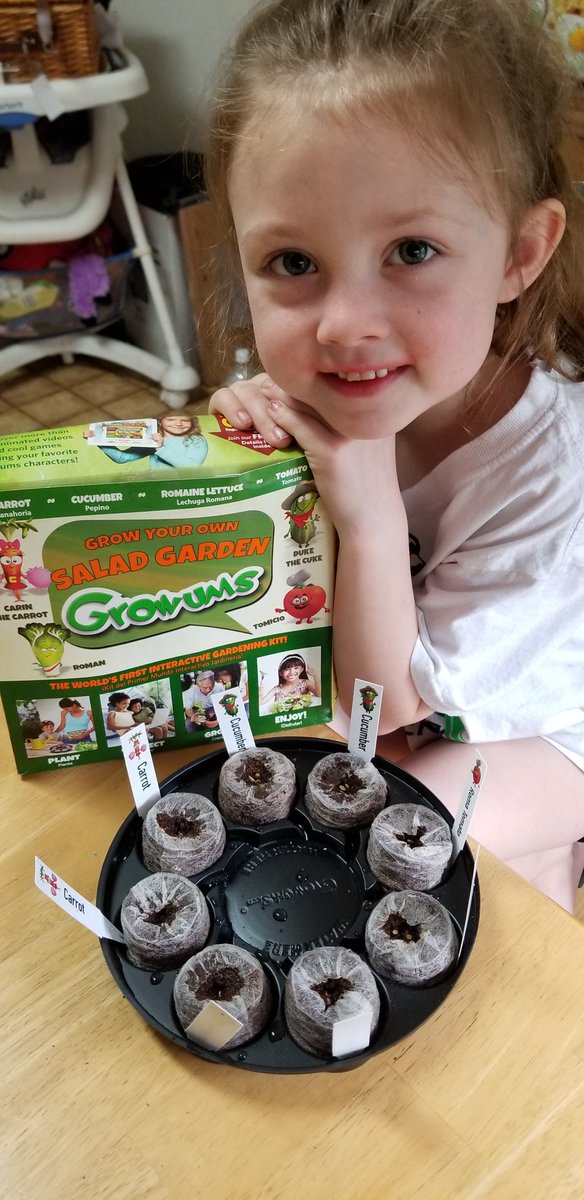 The Growums garden has been planted (a little science and math). Now, we wait to see if they have grown over Spring Break!
<a href="/NCTS09/">Newton County STEAM Academy</a> #nctsdistancelearning