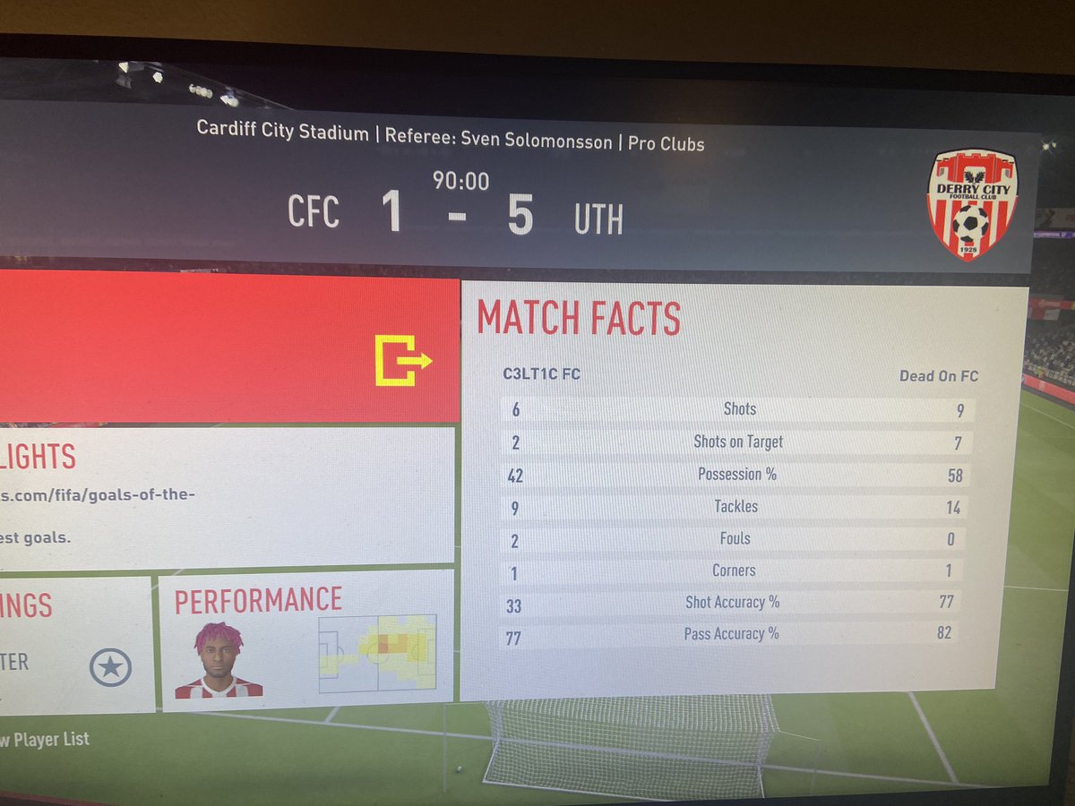 DeadOnFC2's tweet photo. @DerryFirst Dead On FC 5-1 C3LTIC https://t.co/v8wlCQ4ty1