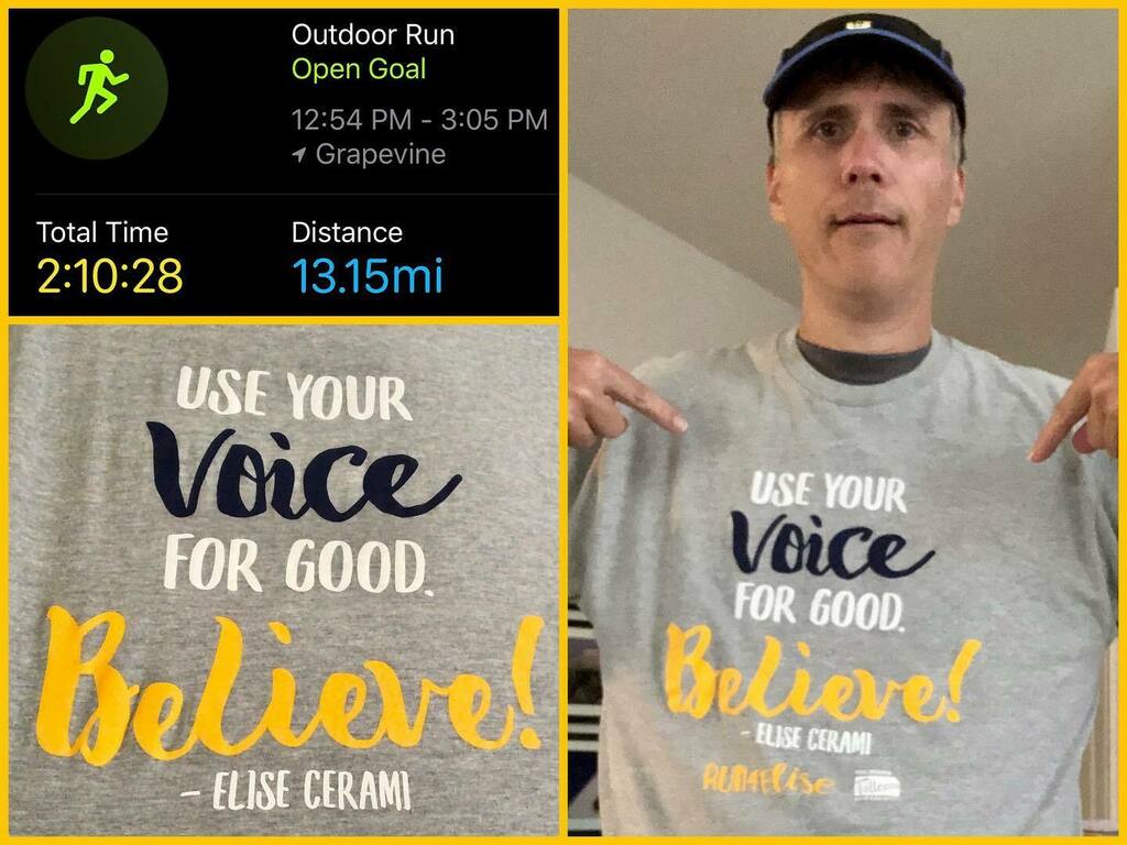 ManghamMath's tweet photo. #DISDragons Sad that we didn’t get to #Run4Elise this weekend. I was looking forward to seeing many of my former students. Decided to run an #IsolationHalfMarathon to celebrate the Cerami family (yes, you Bryce!) and also all my #ManghamMath students wh… https://t.co/Vhwe2udLbH https://t.co/3mJcPX97Ql
