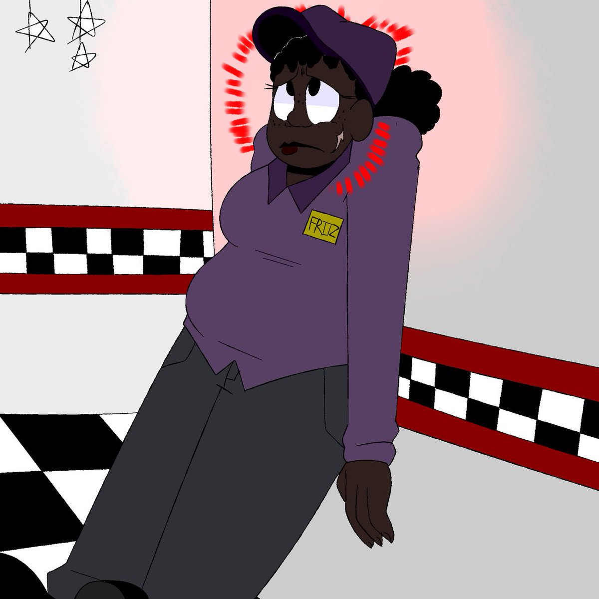 rungiananalysis's tweet photo. ive been accused of making my fritz a fat black woman because ~tumblr~

like. no thats just the first concept of fritz i ever saw and i couldnt see her any other way afterwards? so i based my design off that first one i saw like in 2014 https://t.co/7qE6KMQUUW