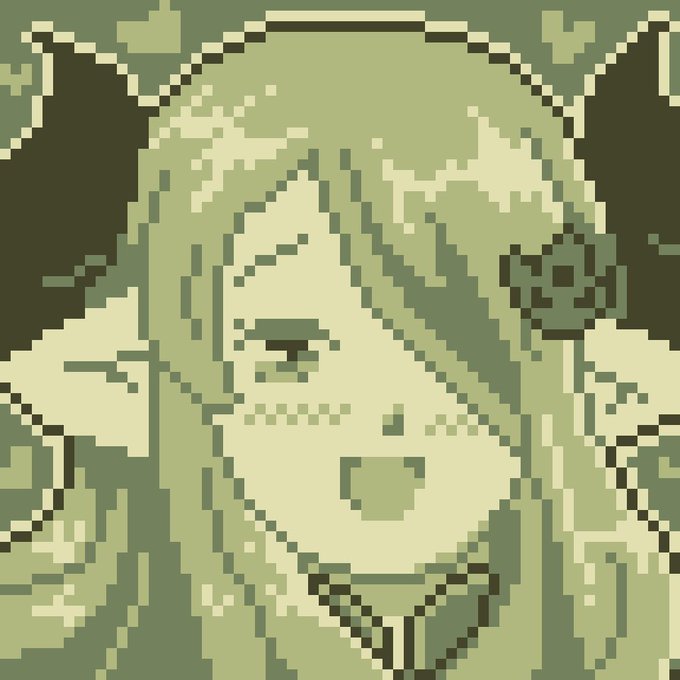 Пиксельные картинки геншин