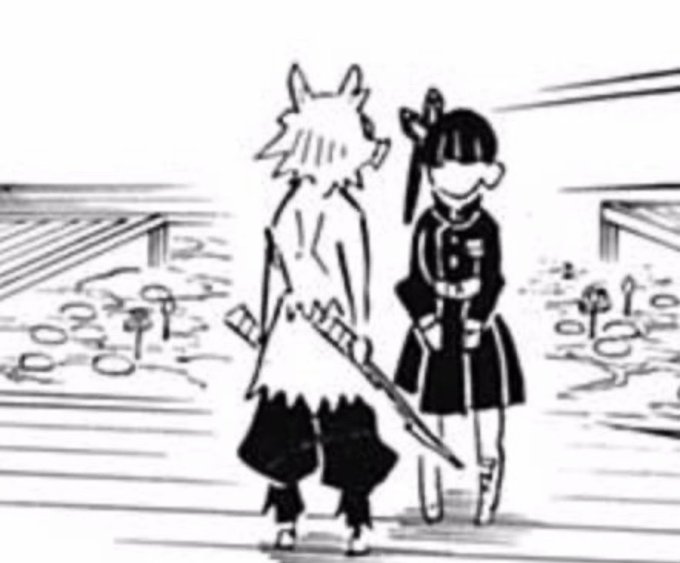 If we really gonna have to deal with another `final' fight all I want is for inosuke and kanao to protect each other again before we end up with everyone dead 