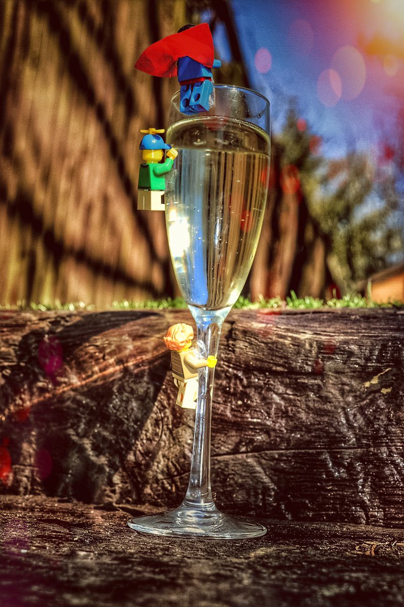 Thieves #LEGO #sun #photography #prossecco #garden