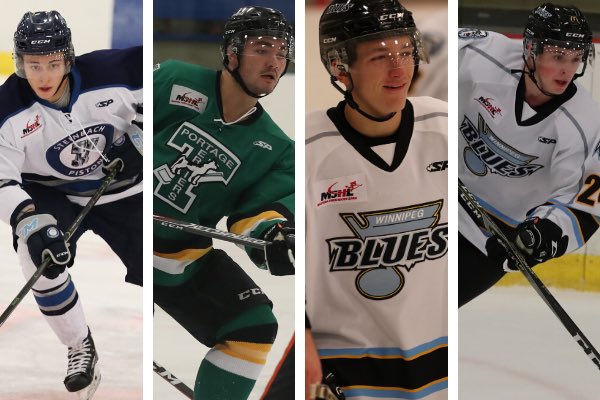 mjhlhockey's tweet photo. #TopSnipeShowdown - After two weeks of amazing matchups, we have our final four for the 2019/20 #MJHL Snipe of the Year! 

SF #1 - @MJHLPistons Carter Loney vs @PortageTerriers Kolton Shindle

SF #2 - @BluesWpg Braden Fischer vs @BluesWpg Mitchell Joss https://t.co/NgfSFXwiJc