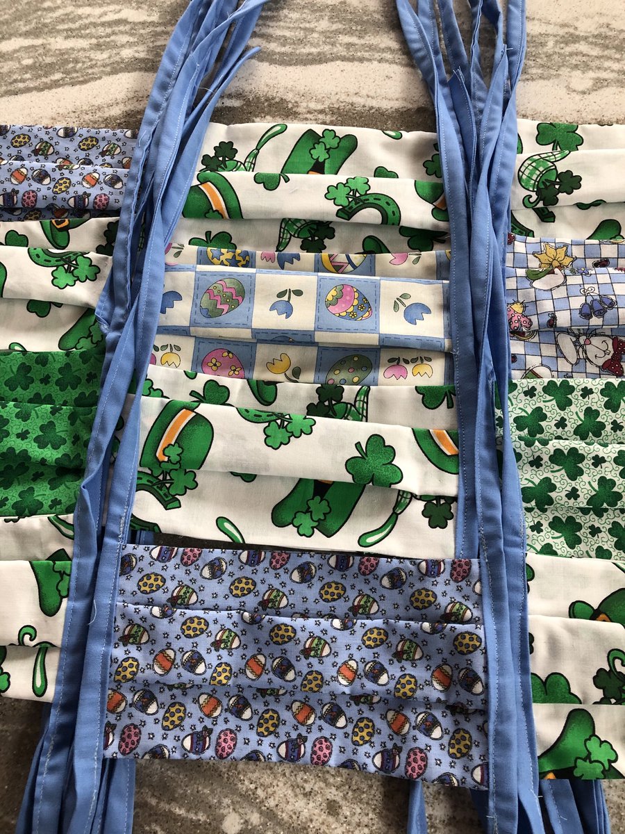 LHS24Principal's tweet photo. #hcwshoutout #Connectedlancer #Lancerfeed #RSD just finished sewing masks for nursing homes in the St.Louis area. Trying to do my little part to help. Stay safe everyone. https://t.co/YhnERpXYTr