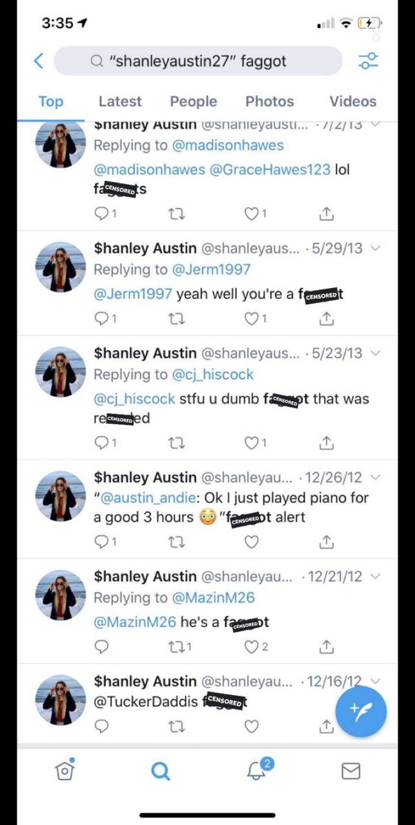 For some reason this didn’t get posted but this is the usage of a gay and ableist slur from Shanley.