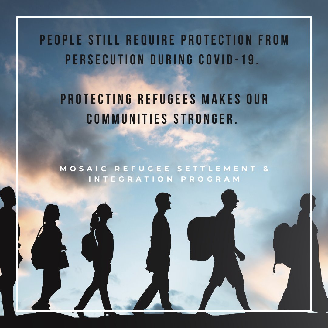 AlexandraDawley's tweet photo. @MOSAICBC On April 4th 1985, the Supreme Court confirmed that refugees are protected under the Canadian Charter of Rights and Freedoms. 

We stand with our community members who have lived experience and our hearts are with those living in fear who can no longer claim asylum in Canada. https://t.co/xAW9jpFY2w