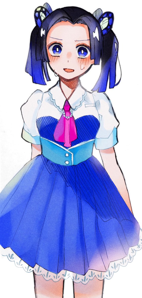さんごﾁｬﾝさんがTwitterに投稿した神崎アオイ(鬼滅の刃)のイラスト。