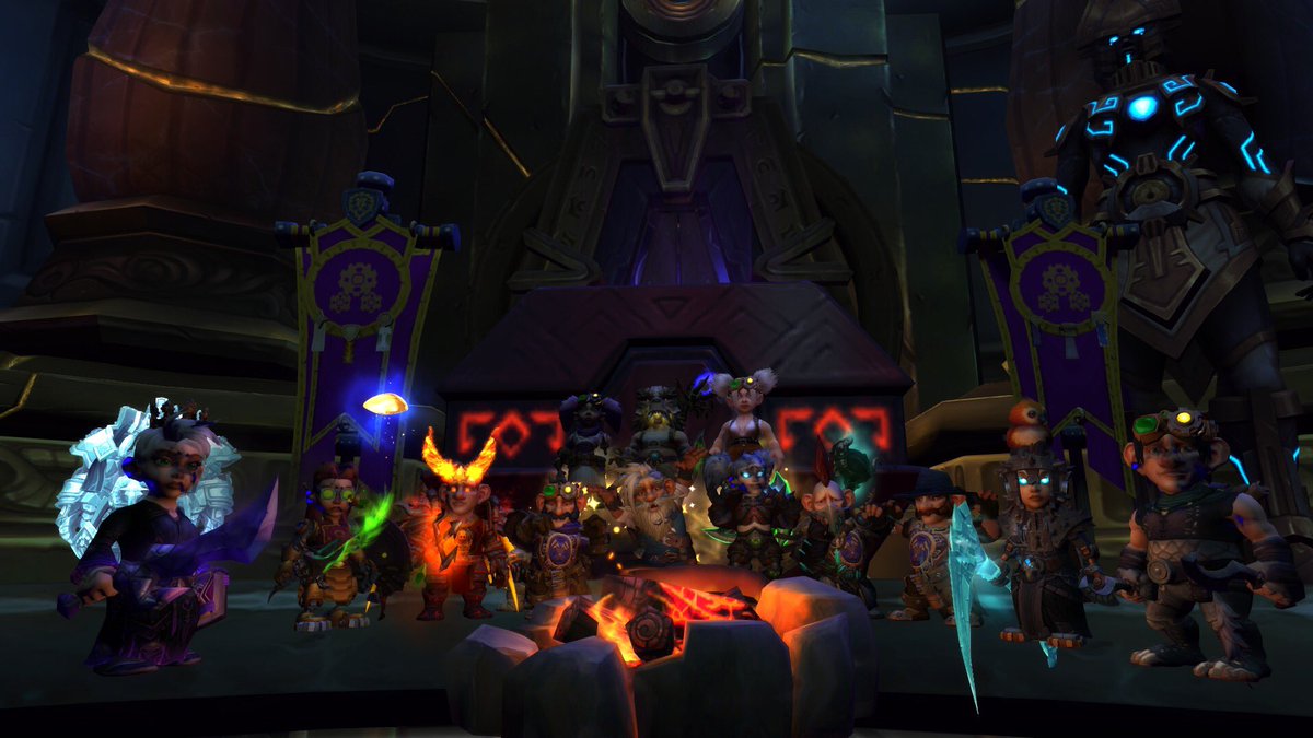 G4Warcraft's tweet photo. Gnomeregan Forever has cleansed Azeroth of N’Zoth’s corruption. 
12/12 N #Nyalotha 
#Warcraft #gnomies4life https://t.co/ibE68SiUh0