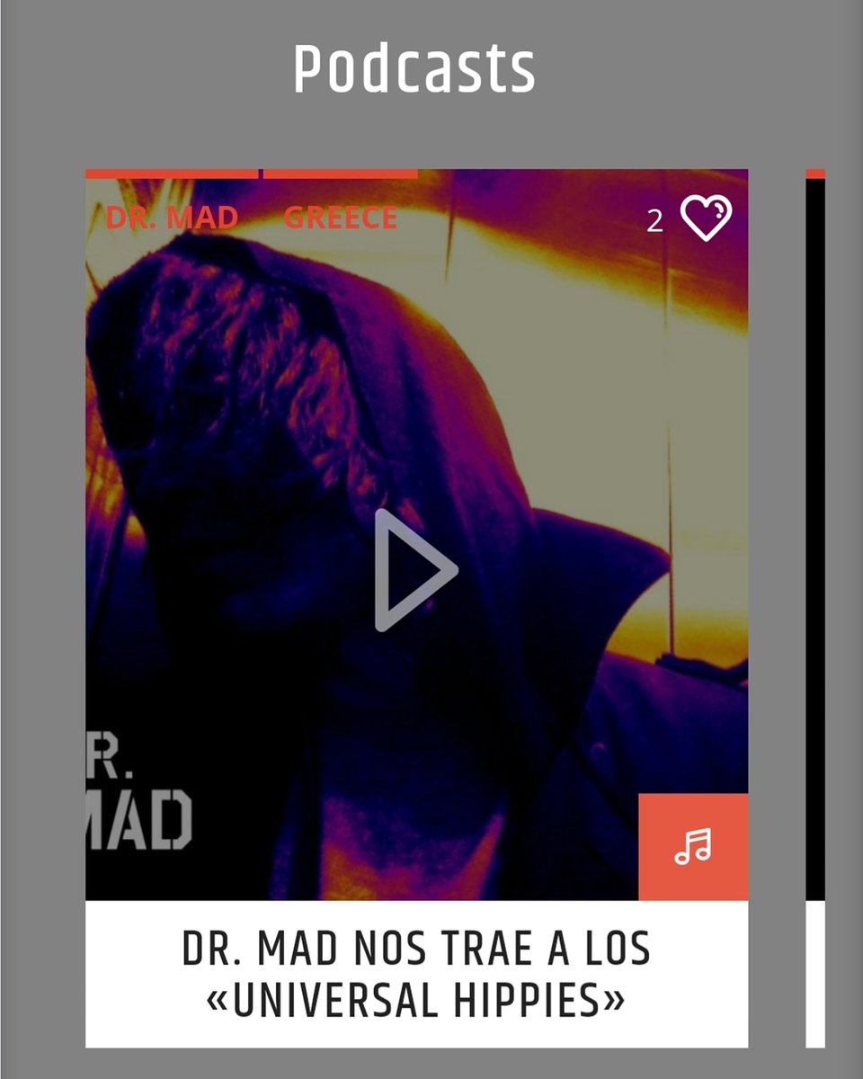 pablitocomoli's tweet photo. 🤘🎙️🤯 #RADIOWEB #Podcast
#DrMad nos trae a los #UniversalHippies link 👉https://t.co/yt1HmMslcc https://t.co/57cw5mqFov