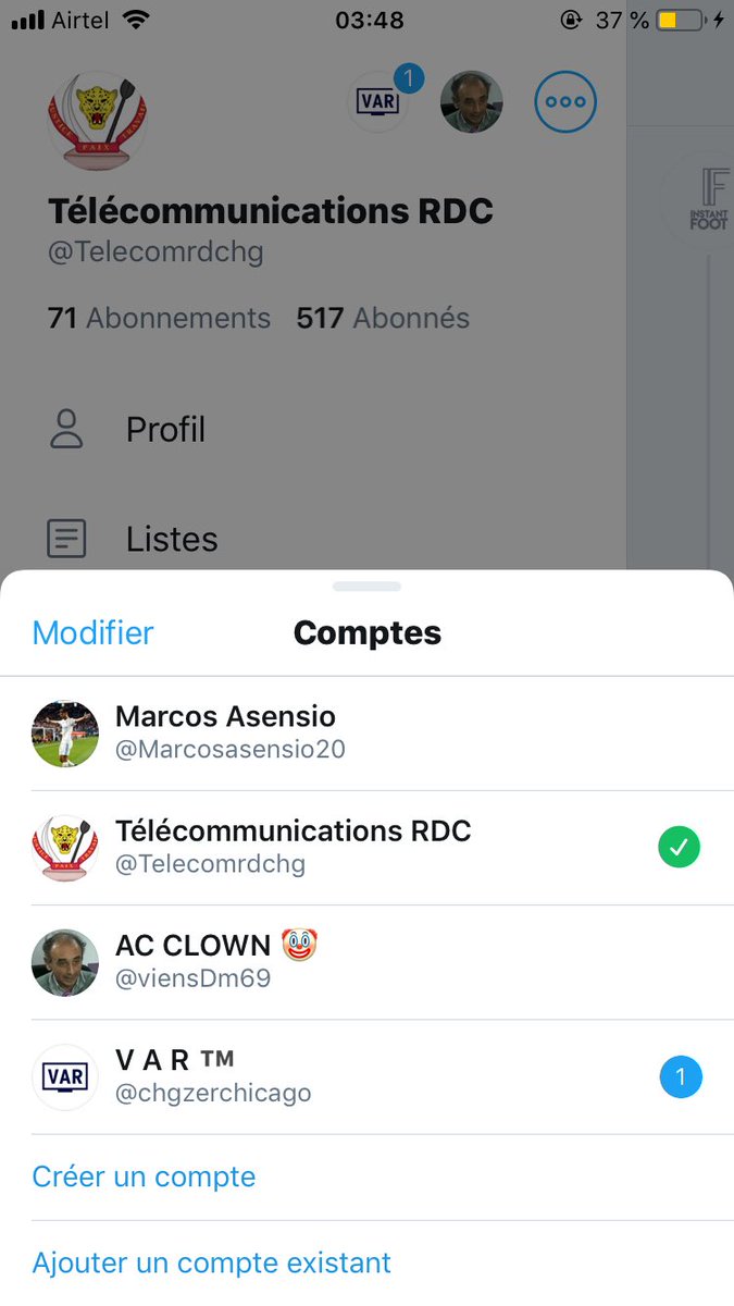 Telecomrdchg's tweet photo. @donasstello @LfGebril Bah tous ces comptes c’est moi t’es un fils d pute. Vas-y bloque celui-ci aussi mdrrr t’as déjà bloquer les trois autres Pd https://t.co/qOkjYddH1Q