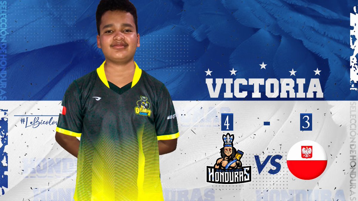¡Victoria consecutiva! • <a href="/WorldLeagueCR/">World Royale League</a>

Como no podía ser de otra manera... 

Dejándolo todo hasta el final, derrotamos por 4-3 a <a href="/TeamPolandCR/">Team Poland</a> 🇵🇱 en la segunda fecha de la #WRL tras un partido para el infarto.

📺 youtu.be/4HDLsB5sSOw

#VamosHonduras 🇭🇳 #LaBicolor