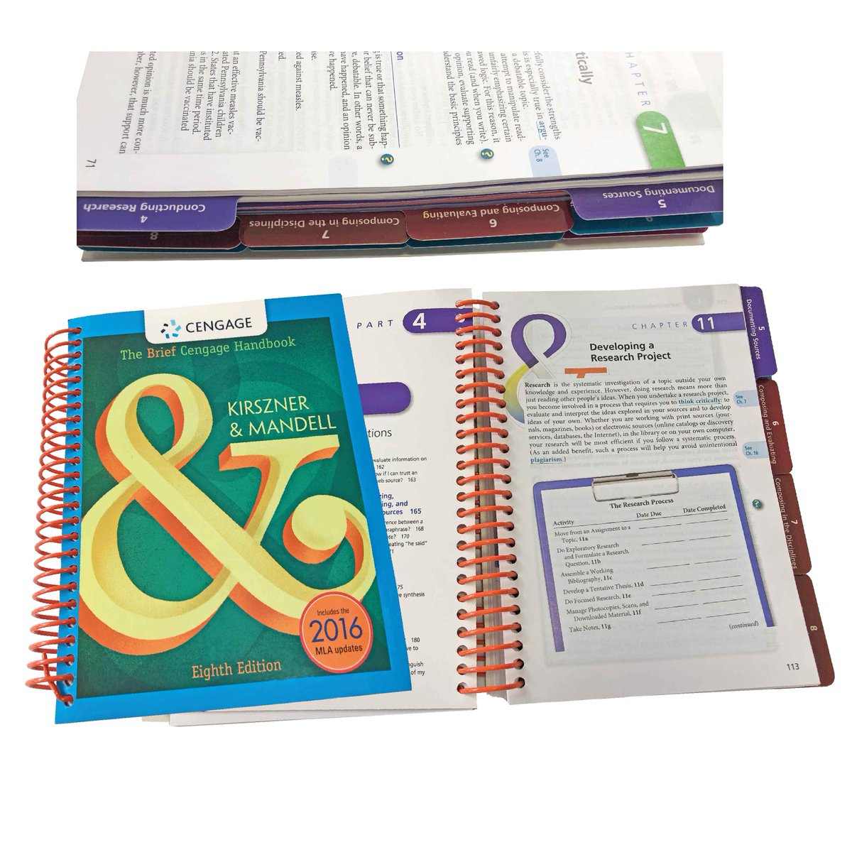 xingkunprinting's tweet image. Customize CMYK printing cengage handbook with Wire-O binding and bookmark comes from excellent ideas. xingkun-printing.com/customize-cmyk… #babyboardbookprinting #learningflashcards #toddlerflashcards