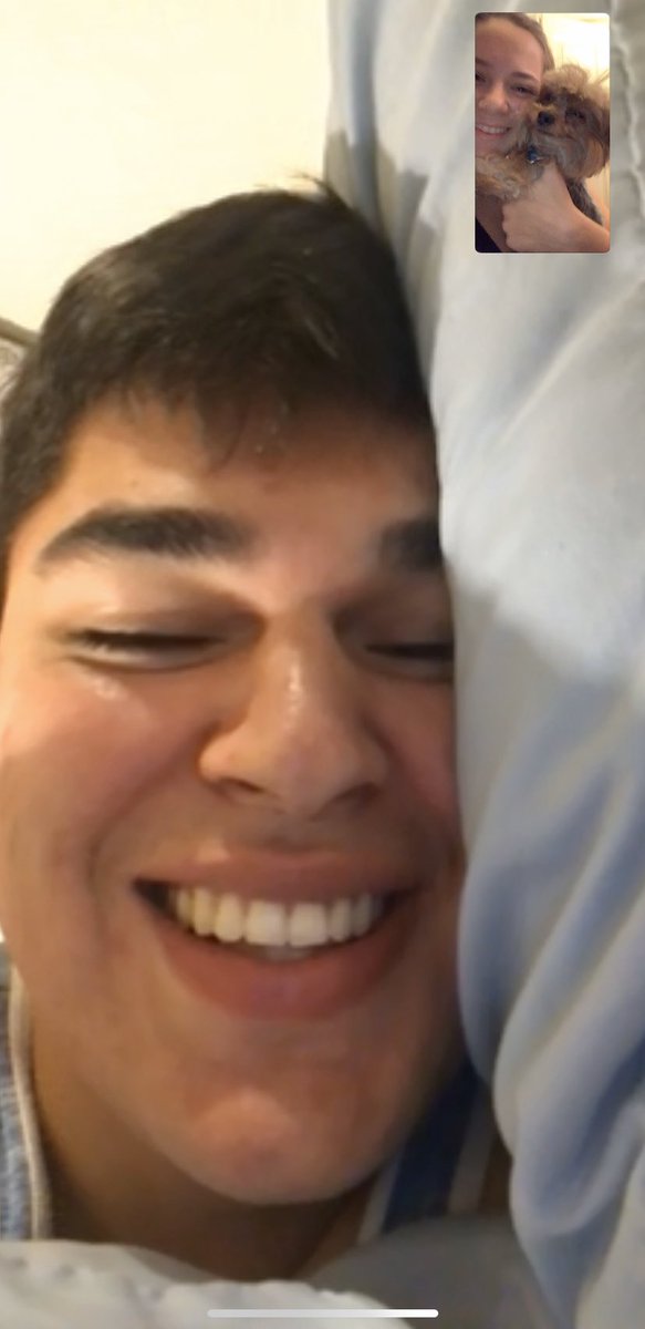marlynee13's tweet photo. Can you tell bentley likes when Rudy FaceTimes me? https://t.co/hQ1MvhEQMs