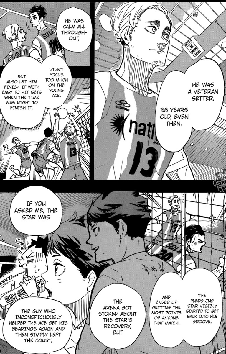 What originally caused Oikawa to look up to Jose was how he quietly came on the court and helped the ‘star’ player shine. What changed between then and his middle school years where he began to put an extreme amount of pressure on himself individually to succeed?