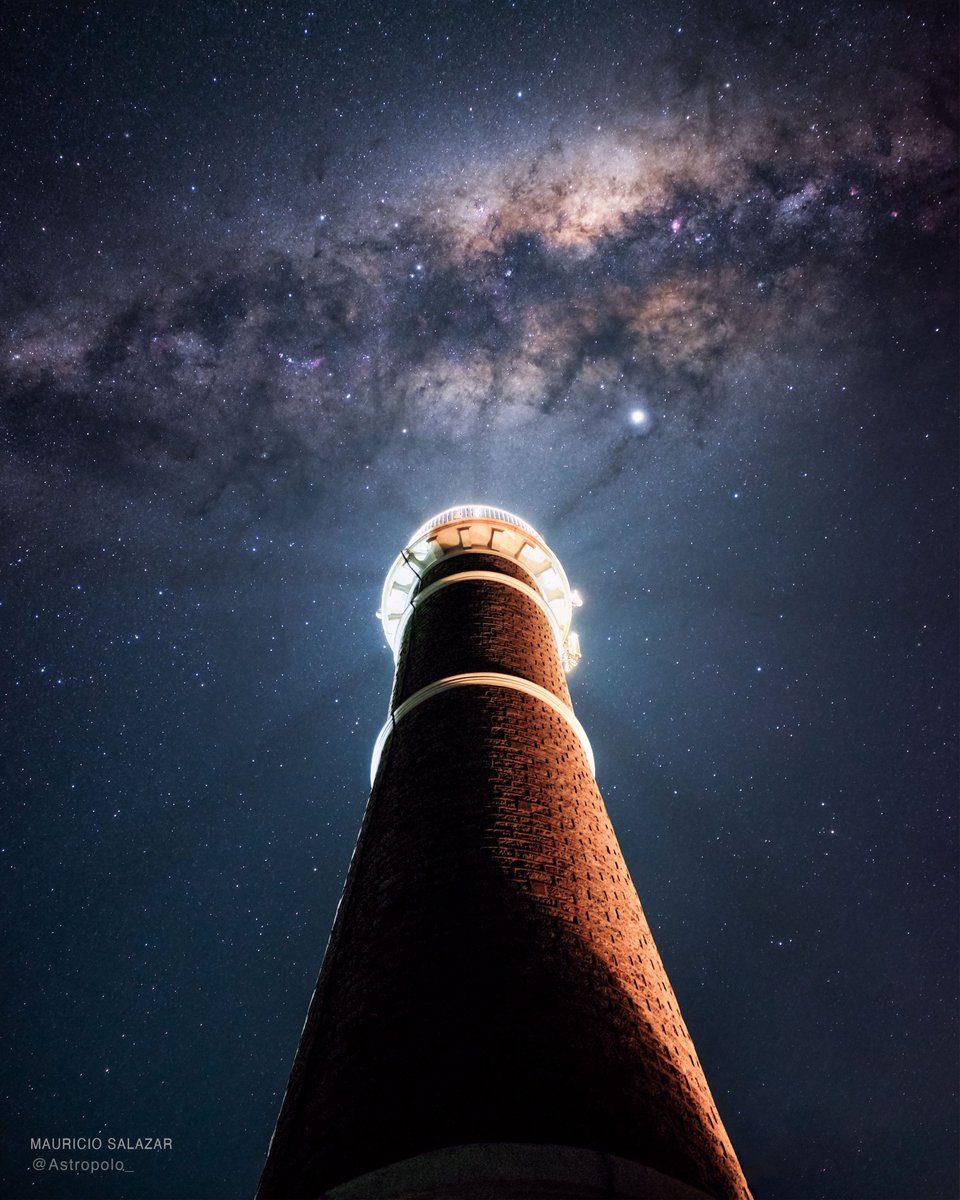 Space photo moment - Milky Way over Uruguayan Lighthouse by Mauricio Salazar ( https://apod.nasa.gov/apod/ap191119.html)