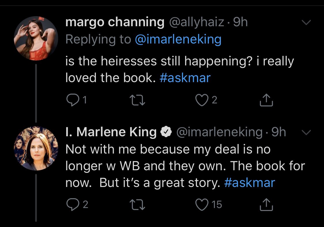 PLLNewsUpdates's tweet image. (1) @imarleneking has done a #AskMar and answered some of the fans DYING questions! Take a look
 —&amp;gt; —-&amp;gt;