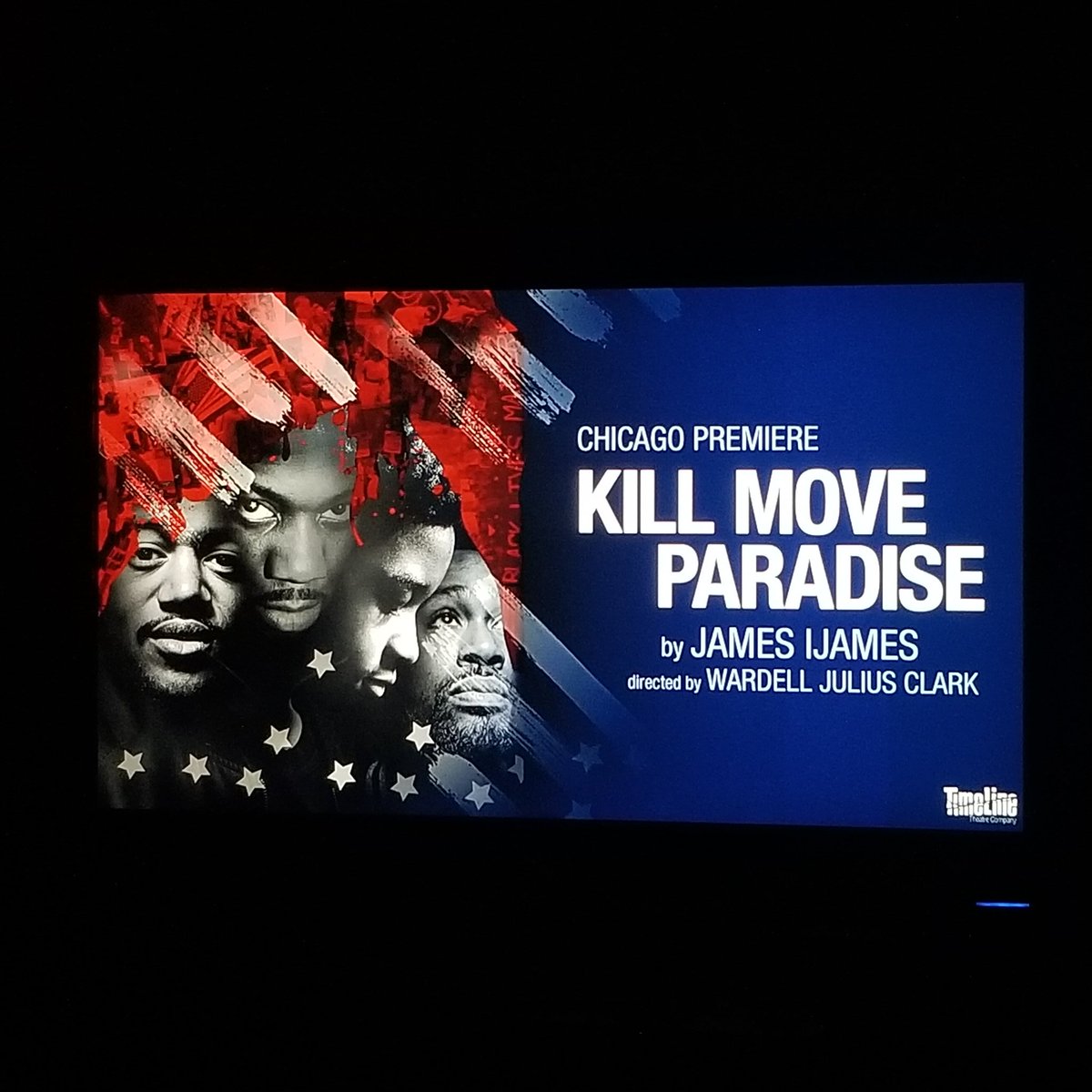 WardellJClark's tweet photo. "Ezekiel saw the wheel, way up in the middle of the air!"
The evening's 6pm remote viewing performance of Kill Move Paradise begins shortly!
#YouHaveToBeAWitness #YouAreChosen #SpontaneousJoy #OurPastIsPresent #boogieoogieoogie #BlackExcellence #TimeLineTheatre https://t.co/nw095qkii2