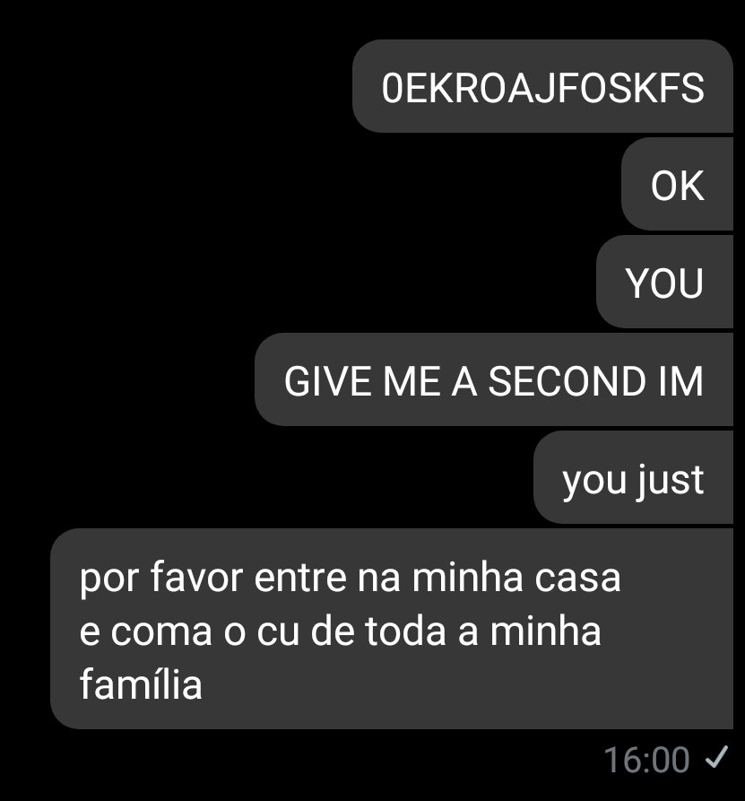 please do not translate the portuguese message