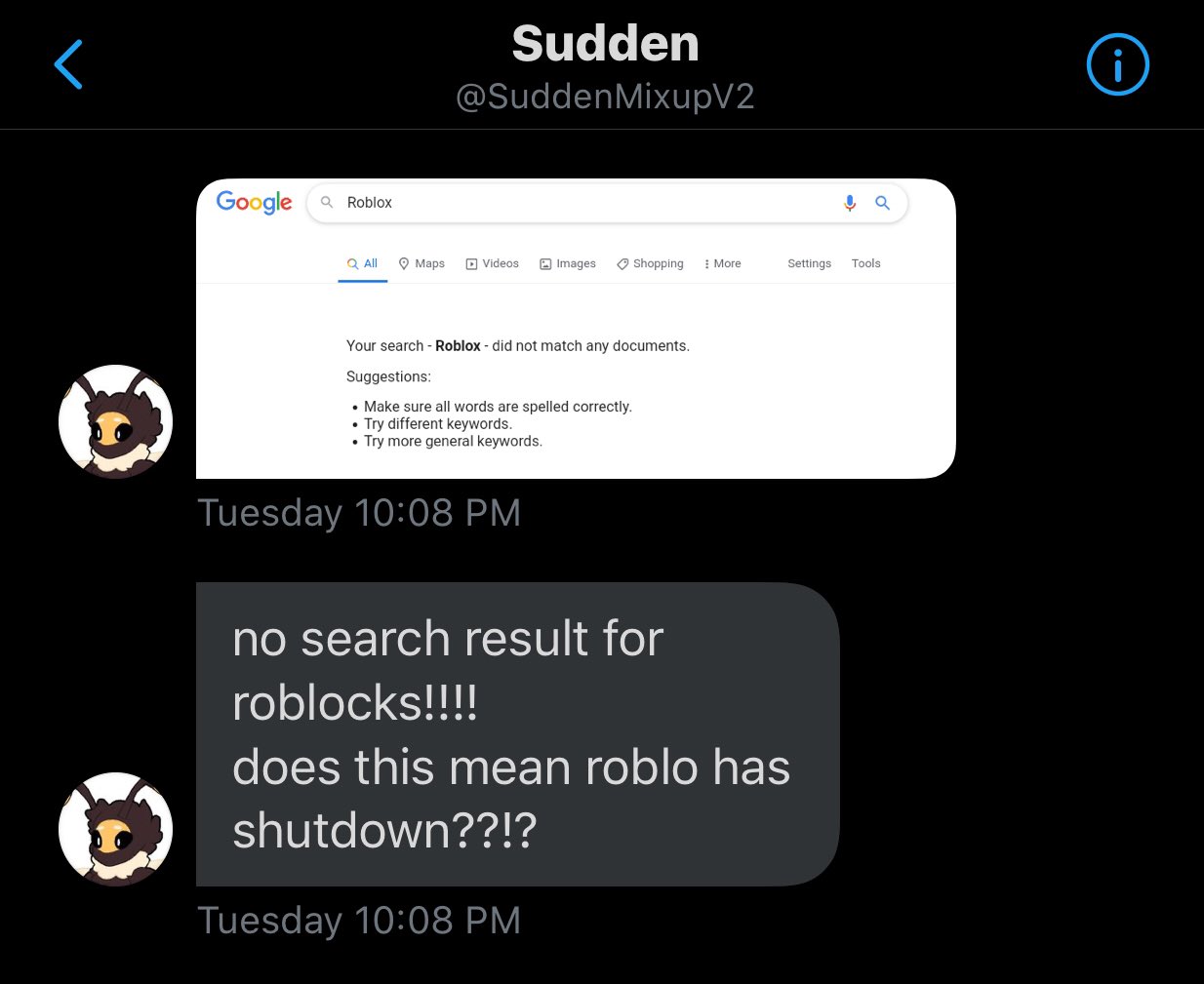 News Roblox On Twitter Roblox No Longer Appears On Google Could Google Be Censering Roblox What Is Going On - google be censering roblox roblox shutdown News Roblox On Twitter Roblox No Longer Appears On Google Could Google Be Censering Roblox What Is Going On - roblox shutdown