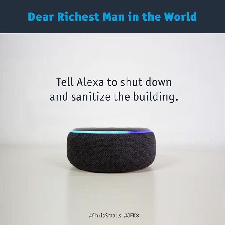 Shut_downAmazon's tweet photo. “ITS NOT #AMAZON VS #ChrisSmalls it’s Amazon vs The PEOPLE” !!!!! https://t.co/QeS3AGblBh