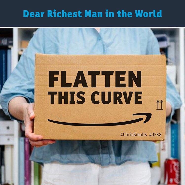 Shut_downAmazon's tweet photo. “ITS NOT #AMAZON VS #ChrisSmalls it’s Amazon vs The PEOPLE” !!!!! https://t.co/QeS3AGblBh