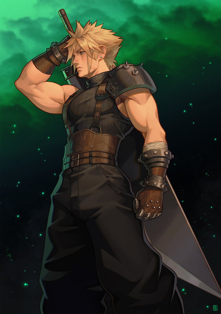 Finally finished my Cloud fanart! So excited for the game coming out this week!!! #FF7R  

<a href="/finalfantasyvii/">FINAL FANTASY VII</a> <a href="/FFVIIR_CLOUD/">FFVII REMAKE</a> <a href="/SquareEnix/">Square Enix</a>