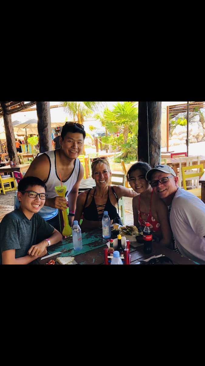 Lunch in Costa Maya this past summer with my favorite people💕.     #NoviTogether