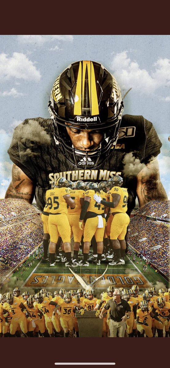 BrylanLanier's tweet photo. Blessed and Excited to EARN another offer from Southern Miss 🦅🦅🖤
#SMTT @SouthernMissFB  @USMCoachSW  @EldrickHill https://t.co/7dmicp4pNp