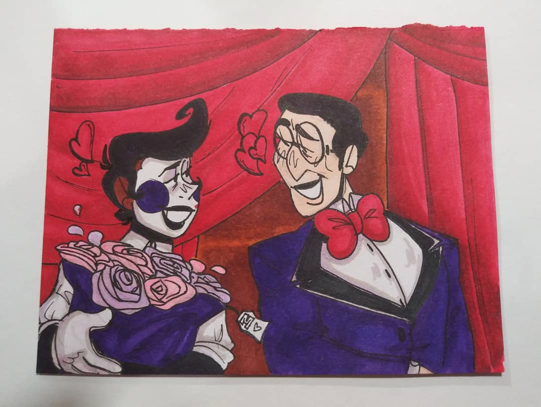 stickygumz's tweet photo. Cross posting this fanart for @fIuffiverse assistant AU #maxwes https://t.co/iLLvxinA2Z