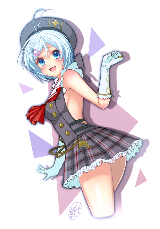 電脳少女YouTuberシロ 「#シロの日 ということでシロちゃんまとめ!
これからも応援してます!! #Sir」|壱十九 / illustratorのイラスト