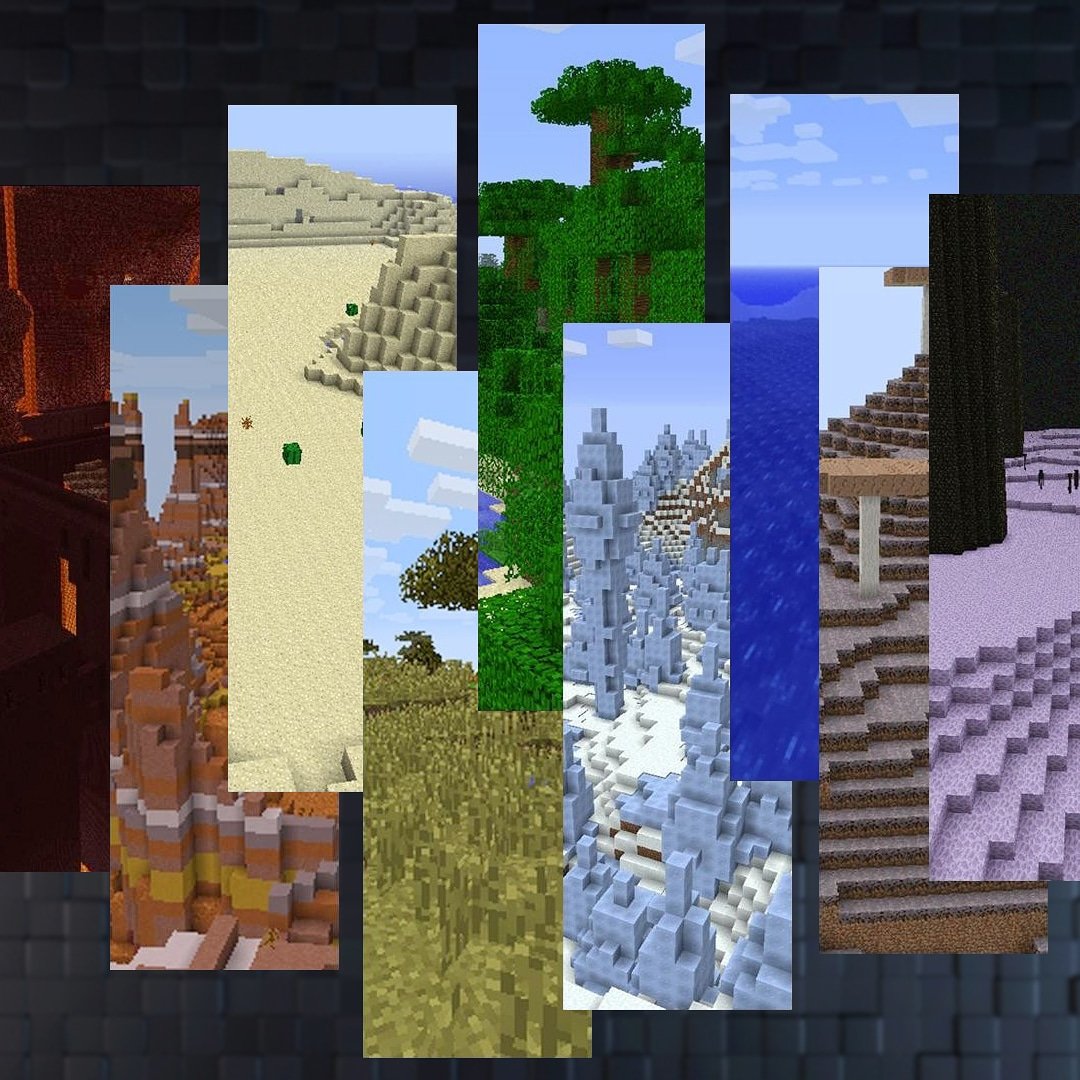 aspiaden's tweet photo. What's your FAVORITE biome?? 🌏
Mine's gotta be the Jungle. So much fun getting around in it and the sweet SWEET watermelons 🍉🍉🍉🍉
.
.
#Minecraft #minecrafters #minecrafter #minecraftonly #minecraftadventure #minecraftworld #minecraftworlds #minecraftbioms #minecraftuniverse https://t.co/qmzB2bAnLm